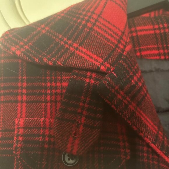 Wool Ralph Lauren Rugby Plaid Jacket - Picture 12 of 12